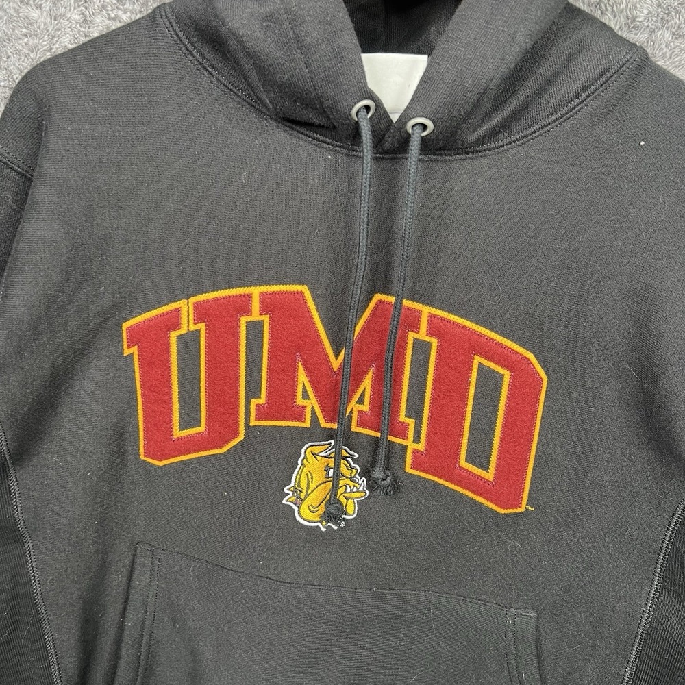 Minnesota Duluth UMD Bulldogs Champion Reverse Weave Hoodie Men's Size Small - Picture 2 of 9